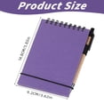 thumbnail image 1 of Pocket Notepad Tearable Blank Pages with Pen Colorful Cover for Travel and Daily Office Notes, 1 of 9