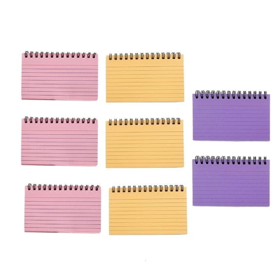 Pocket Notepads 5x3Inch Small Writing Pad Tearable Sheets for Planning Noting