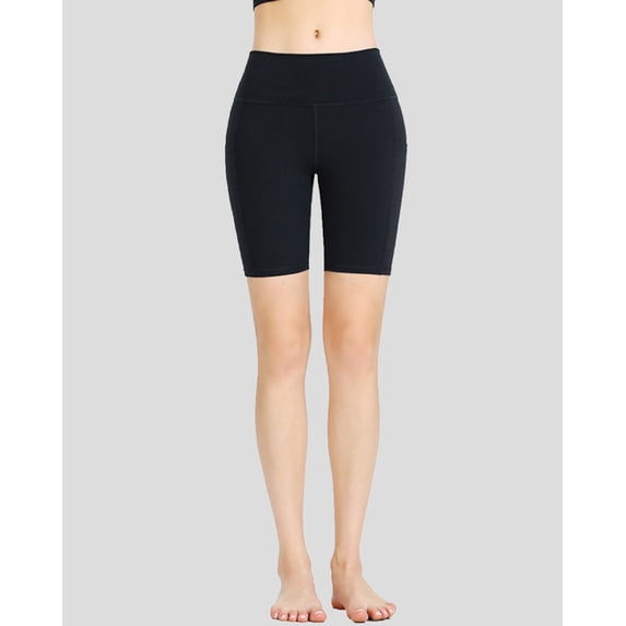 Pocket Nylon Biker Shorts 7.5"