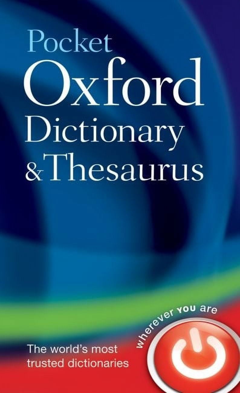 Oxford University Press, Pocket Oxford Dictionary and Thesaurus