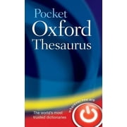 Pocket Oxford Thesaurus, Hardcover