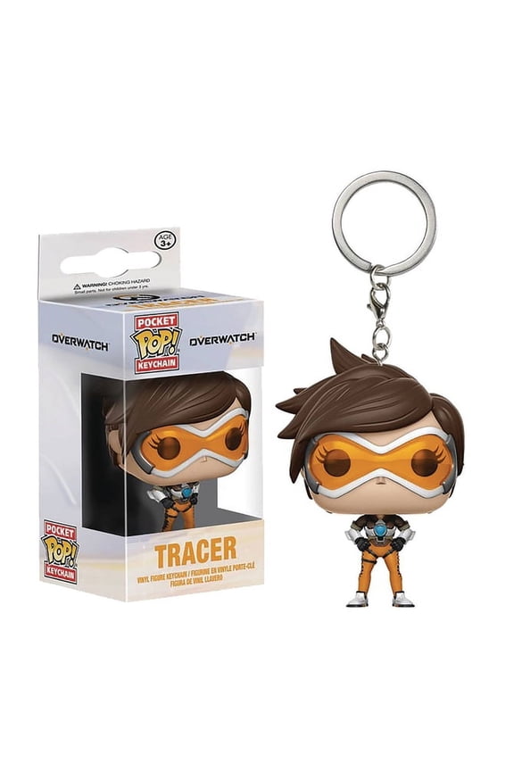 Pocket POP Overwatch Keychain - Tracer
