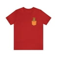 thumbnail image 1 of Pocket Peekaboo Bear Animal Lover Unisex Shirt, 1 of 3