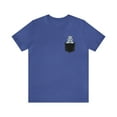thumbnail image 1 of Pocket Peekaboo Hippo Animal Lover Unisex Shirt, 1 of 4