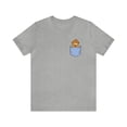 thumbnail image 1 of Pocket Peekaboo Monkey Animal Lover Unisex Shirt, 1 of 4