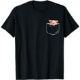 thumbnail image 1 of Pocket Pig Funny Pig In Pocket Gift T-Shirt, 1 of 5