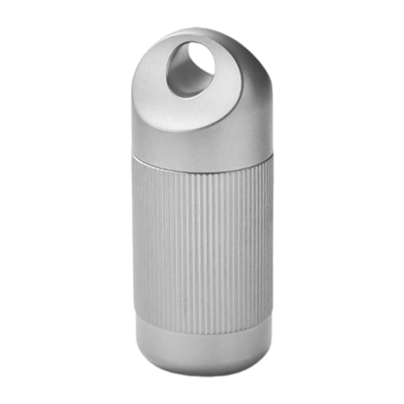 Pocket Pills Case Holder Waterproofs Titanium Alloy Pills Box Outdoor Portable Seal Medicine Storage Bottles Enduring