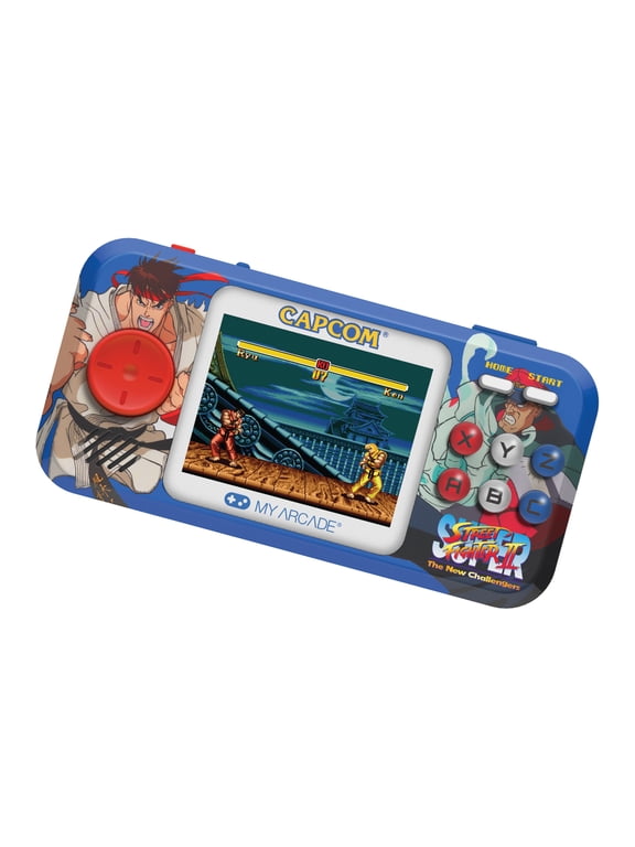Pocket Player ProSuper Street Fighter II Portable Gaming System (2 Games in 1)