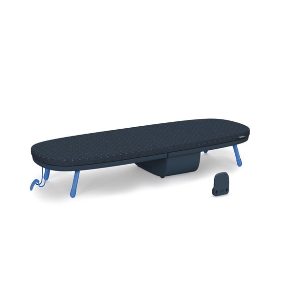 Pocket Plus Folding Table - Top Ironing Board with Hanging Hook and Iron Compartment