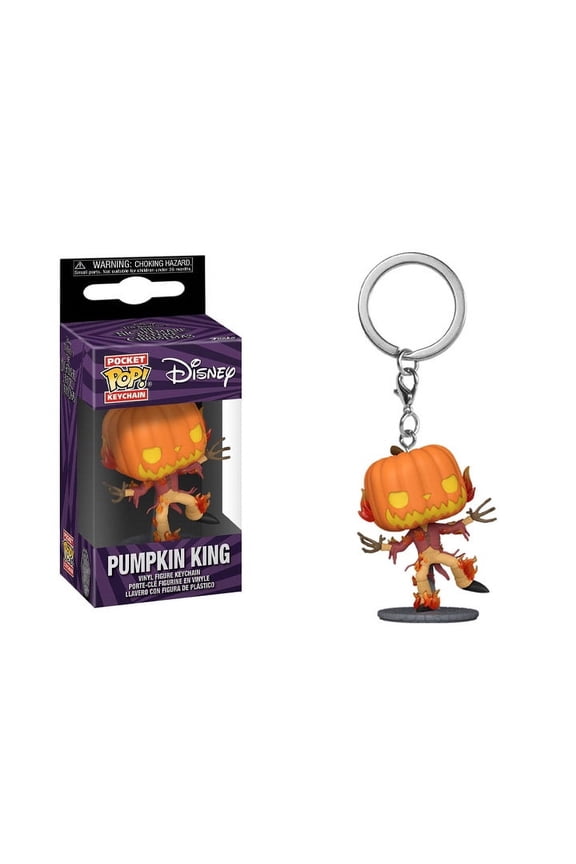 Keychain: The Nightmare Before Christmas 30th Anniversary Pumpkin King