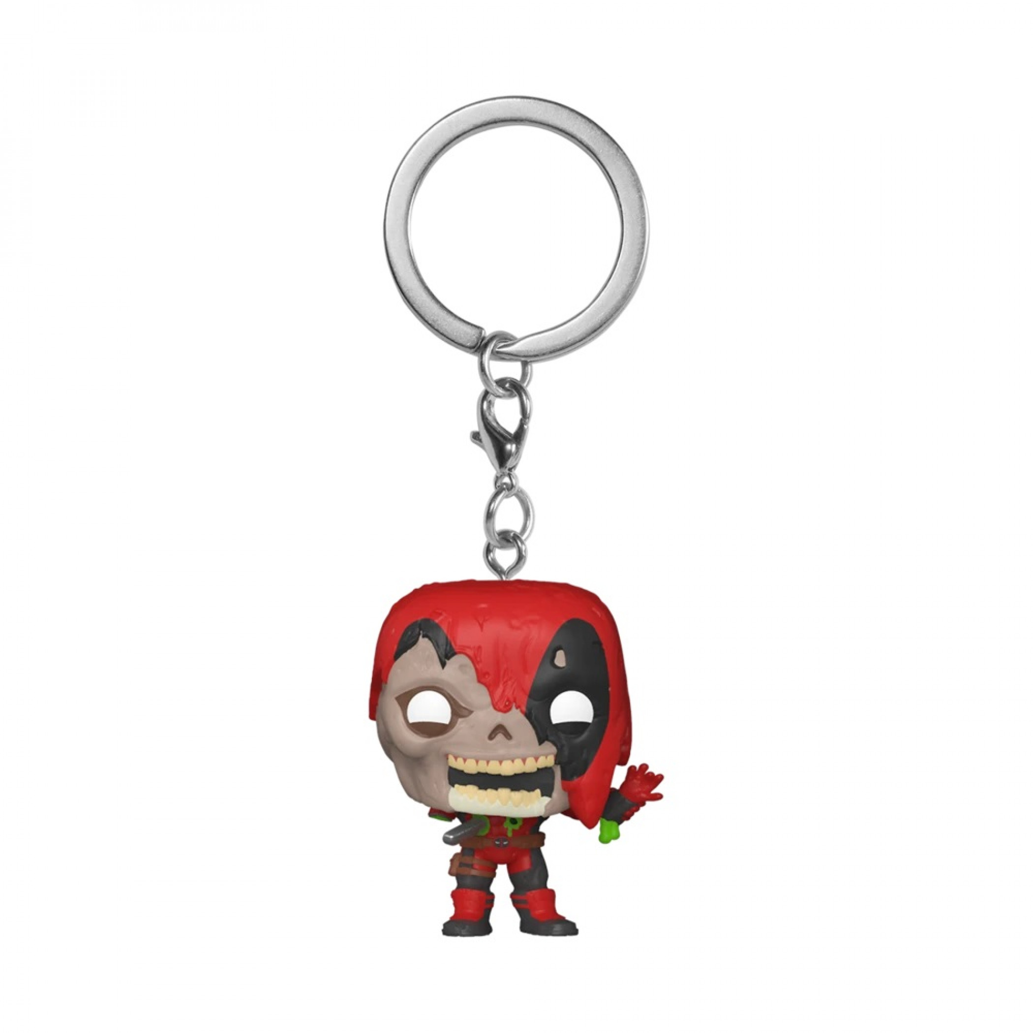Funko Pocket Pop! Portachiavi: Marvel – Deadpool (Gamer) – Esclusiva Gamestop, Altezza 3,8 Cm