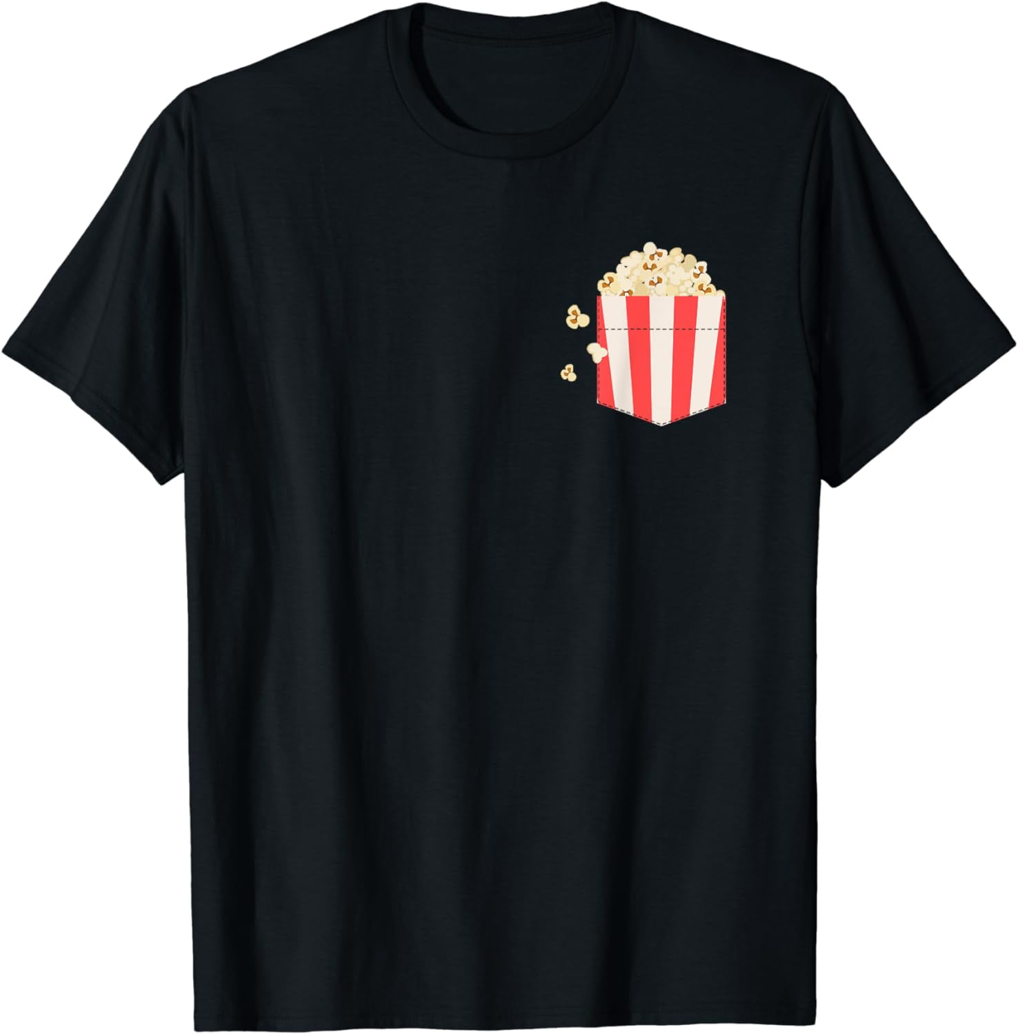 Pocket Popcorn T-Shirt - Walmart.com