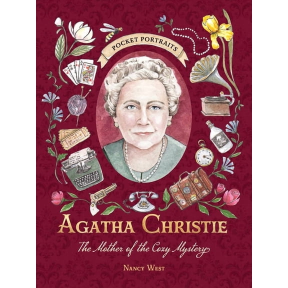 Collectible Pocket Portraits Agatha Christie: The Mother of the Cozy Mystery, (Hardcover)