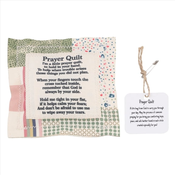 Pocket Prayer Quilt Individually Prayer Quilt Hand-Sewn Colorful Quilt Cozy Symbolist Poetry Quilt for Family,1 * prayer quilt