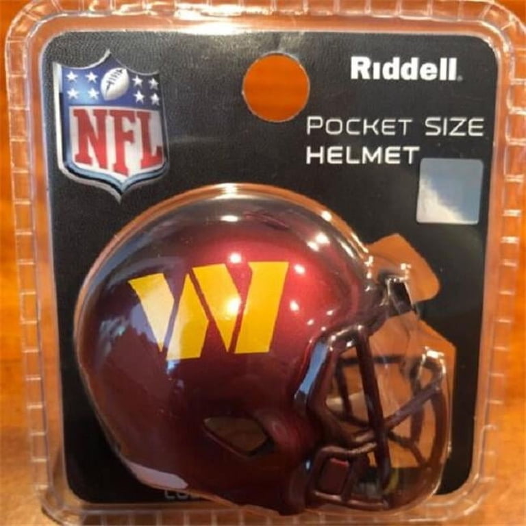 anodized football helmet New Mexico State Aggies Riddell Speed Mini wear plate and molded foam jaw pads Pocket Pro Speed Style Washington