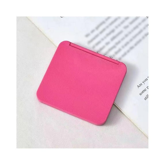 ZHXXCUM Pocket/Purse Mirror, 1X/3X Magnification LED Small Compact Travel Makeup Mirror with Light, 2-Sided, Portable, Folding, Handheld for Gift