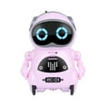 thumbnail image 1 of Pocket RC Robot Talking Interactive Dialogue Voice Recognitions Record Singing Dancing Telling Story Mini RC Robot Toys Gift, 1 of 8