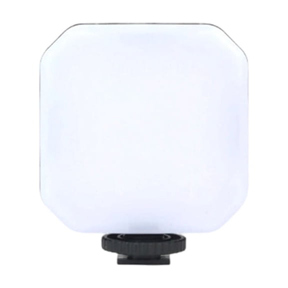 Pocket RGB Photo Video Light Portable Selfie Fill Light with Tripod Mount for Streaming Content Creation White