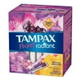 thumbnail image 1 of Pocket Radiant Regular Absorbency Unscented Compact Plastic Tampons by Tampax, 14 Ea, 1 of 1
