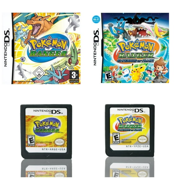 Pocket Ranger & Pocket Ranger：Shadows of Almia NDS DS game for NDS 3DS DSI DS - US Version - Cartridge（2 pcs）