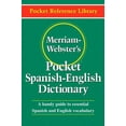 thumbnail image 1 of Pocket Reference Library Merriam-Webster's Pocket Spanish-English Dictionary, (Paperback), 1 of 2
