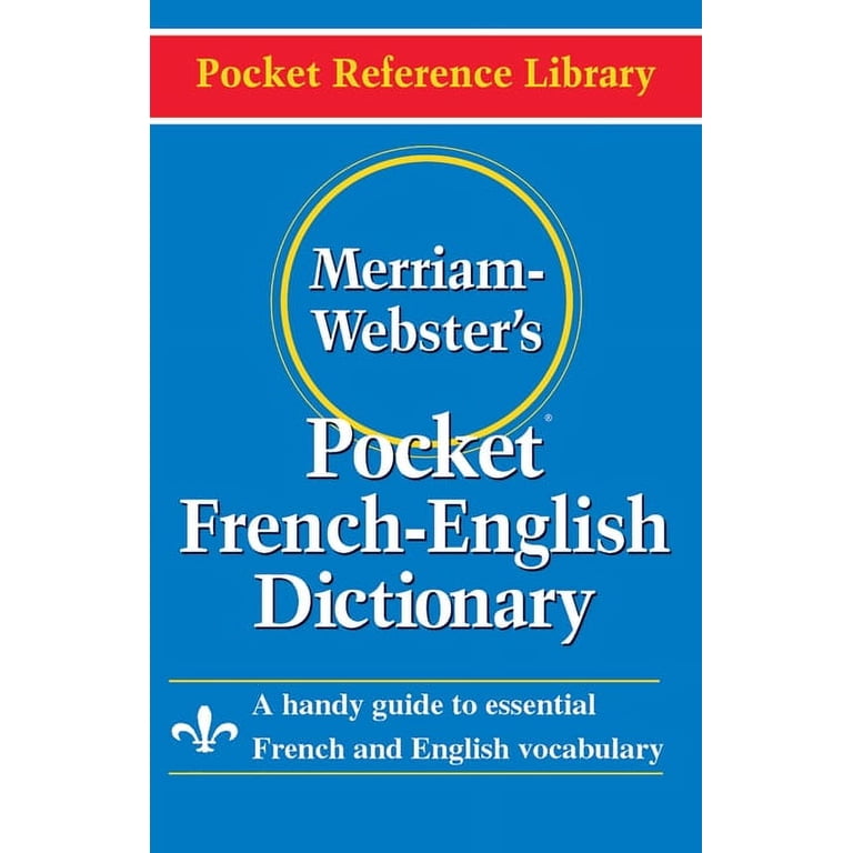 Merriam-Webster Pocket French-English Dictionary (Paperback