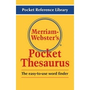 Pocket Reference Library: Merriam-Webster's Pocket Thesaurus (Paperback)