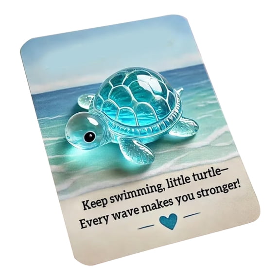 Pocket Resin Tortoises Figures Tiny Tortoises Resin Miniatures Figurine Decoration for Birthday Showers