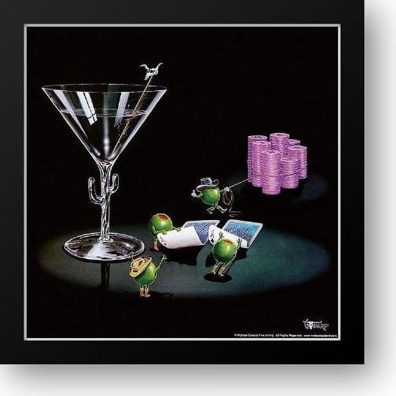 Pocket Rockets 16x16 Framed Art Print by Godard, Michael