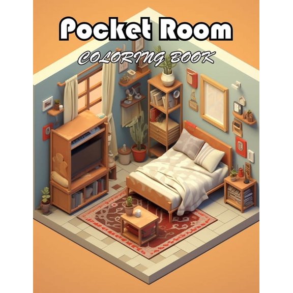 Pocket Room Coloring Book: 100+ Unique and Beautiful Designs for All Fans, (Paperback)