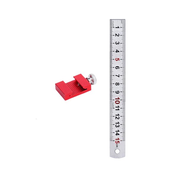 Pocket Ruler Carpenter Scribing Ruler Stainless Carpentry Square Woodworking Tools Accurate Measuring Marking Gauge