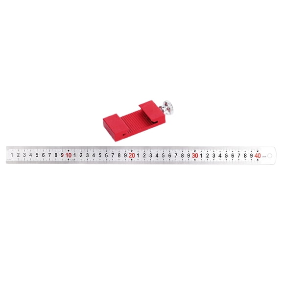 Pocket Ruler Carpenter Scribing Ruler Stainless Carpentry Square Woodworking Tools Accurate Measuring Marking Gauge
