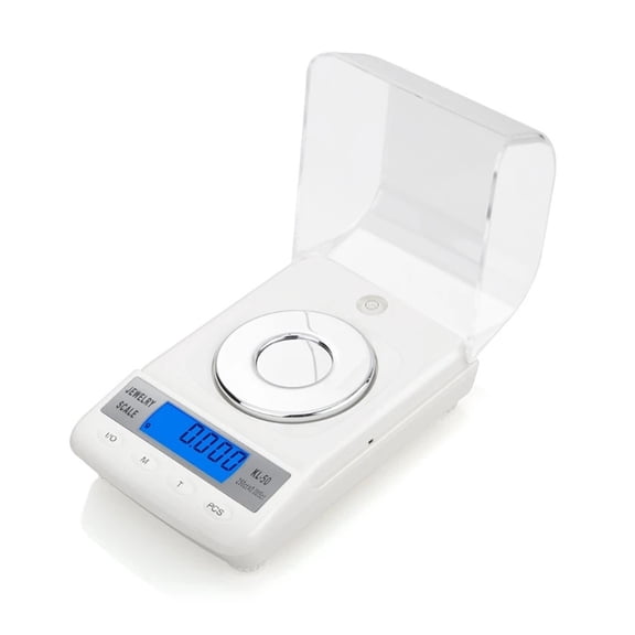 Pocket Scale 0.001g 50g Digital Gram Scale, Jewelry Ounces Grain Scale