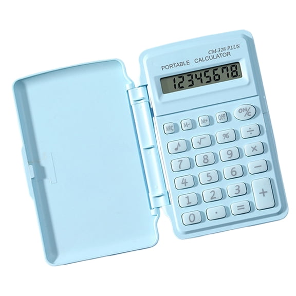 Pocket Siz 8 Digit Calculator Flap Cover Scientific Operations Small Size For Classroom Calculations