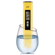 Pocket Size Digital PH Meter Pen for Water Hydroponics PH Test, 2 Decimal High Accuracy, 0 14 PH Measurement Range for All Sorts of Water, Such as Household Drinking, Pool and