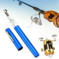 thumbnail image 1 of Pocket Size Fishing Rod Pen Style Mini Telescoping Aluminum Alloy Rod for Outdoor Angling Compact Portable Rod with Telescopic Design Ideal for Quick and Travel, 1 of 3