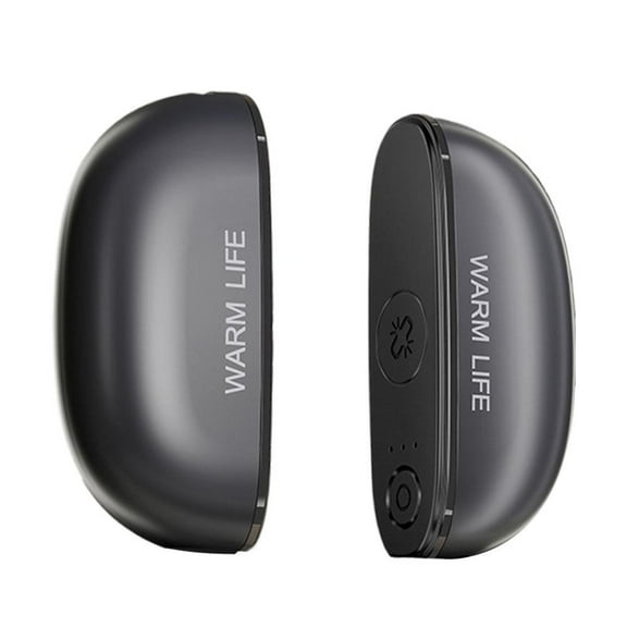 Pocket Size Hand Warmers Rechargeable 2 Pack, Rechargeable Magnetic Electric Reusable Hand Heater, Dual-sided 65c Fast Safe Heat,Mini Usb Split Instant Handheated for Outdoor,hunting,camping