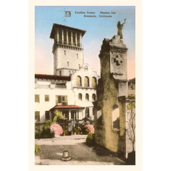 Pocket Sized - Found Image Press Journals: The Vintage Journal Carillon Tower, Mission Inn, Riverside, California (Paperback)