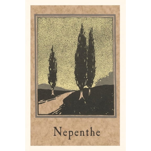 Pocket Sized - Found Image Press Journal The Vintage Journal Cypresses, Nepenthe, California, (Paperback)