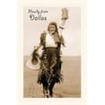 thumbnail image 1 of Pocket Sized - Found Image Press Journals: Vintage Journal Cowgirl in Chaps, Howdy from Dallas, Texas (Paperback), 1 of 1