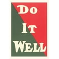 thumbnail image 1 of Pocket Sized - Found Image Press Journals: Vintage Journal Do It Well Slogan (Paperback), 1 of 1