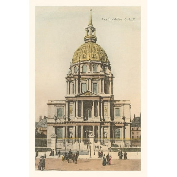 Pocket Sized - Found Image Press Journals: Vintage Journal Dome of the Invalides (Paperback)