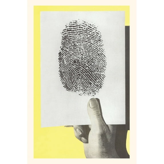 Pocket Sized - Found Image Press Journals: Vintage Journal Fingerprint (Paperback)