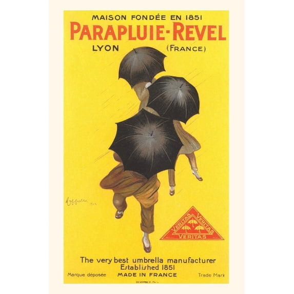 Pocket Sized - Found Image Press Journals: Vintage Journal French Umbrella Advertisement (Paperback)