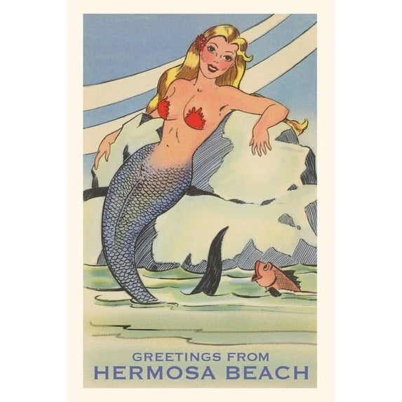 Pocket Sized - Found Image Press Journals: Vintage Journal Greetings from Hermosa Beach (Paperback)