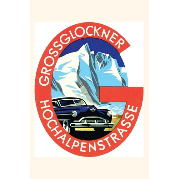 Pocket Sized - Found Image Press Journals: Vintage Journal Grossglockner Hochalpenstrasse (Paperback)
