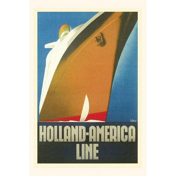 Pocket Sized - Found Image Press Journals: Vintage Journal Holland America Line, Ship (Paperback)