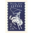thumbnail image 1 of Pocket Sized - Found Image Press Journals: Vintage Journal Howdy from Gruene, Rodeo Rider (Paperback), 1 of 1