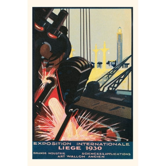 Pocket Sized - Found Image Press Journals: Vintage Journal International Exposition in Liege (Paperback)