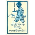 thumbnail image 1 of Pocket Sized - Found Image Press Journals: Vintage Journal Just Sleep Away Your Troubles (Paperback), 1 of 1